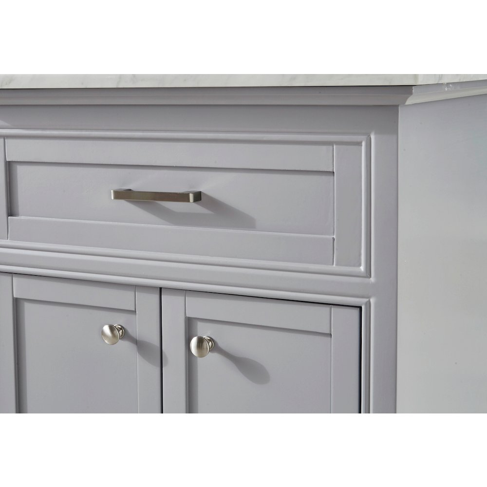 24 In. Single Bathroom Vanity Set In Light Grey