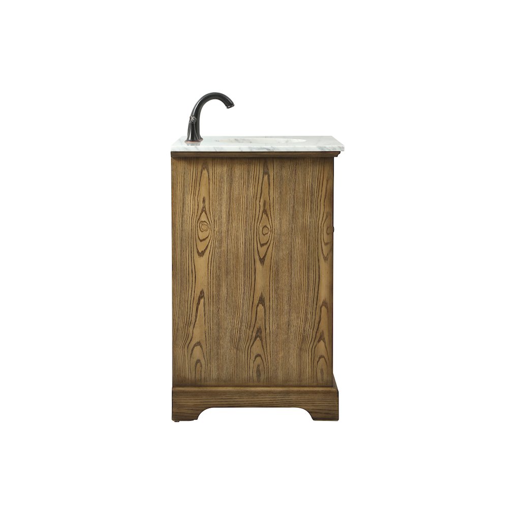 30 inch Single bathroom vanity in driftwood