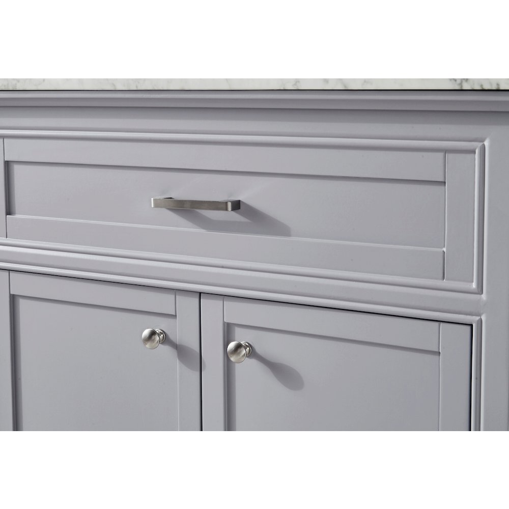 30 In. Single Bathroom Vanity Set In Light Grey