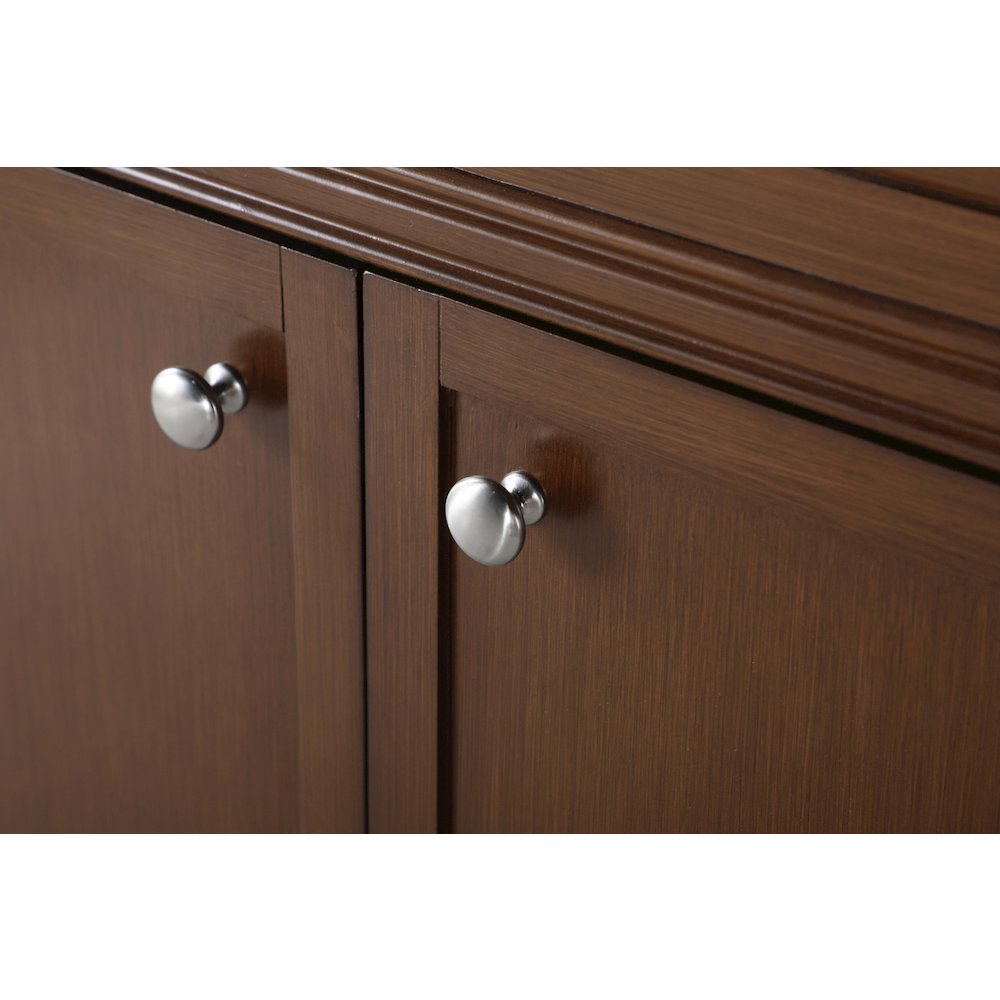 30 In. Single Bathroom Vanity Set In Teak