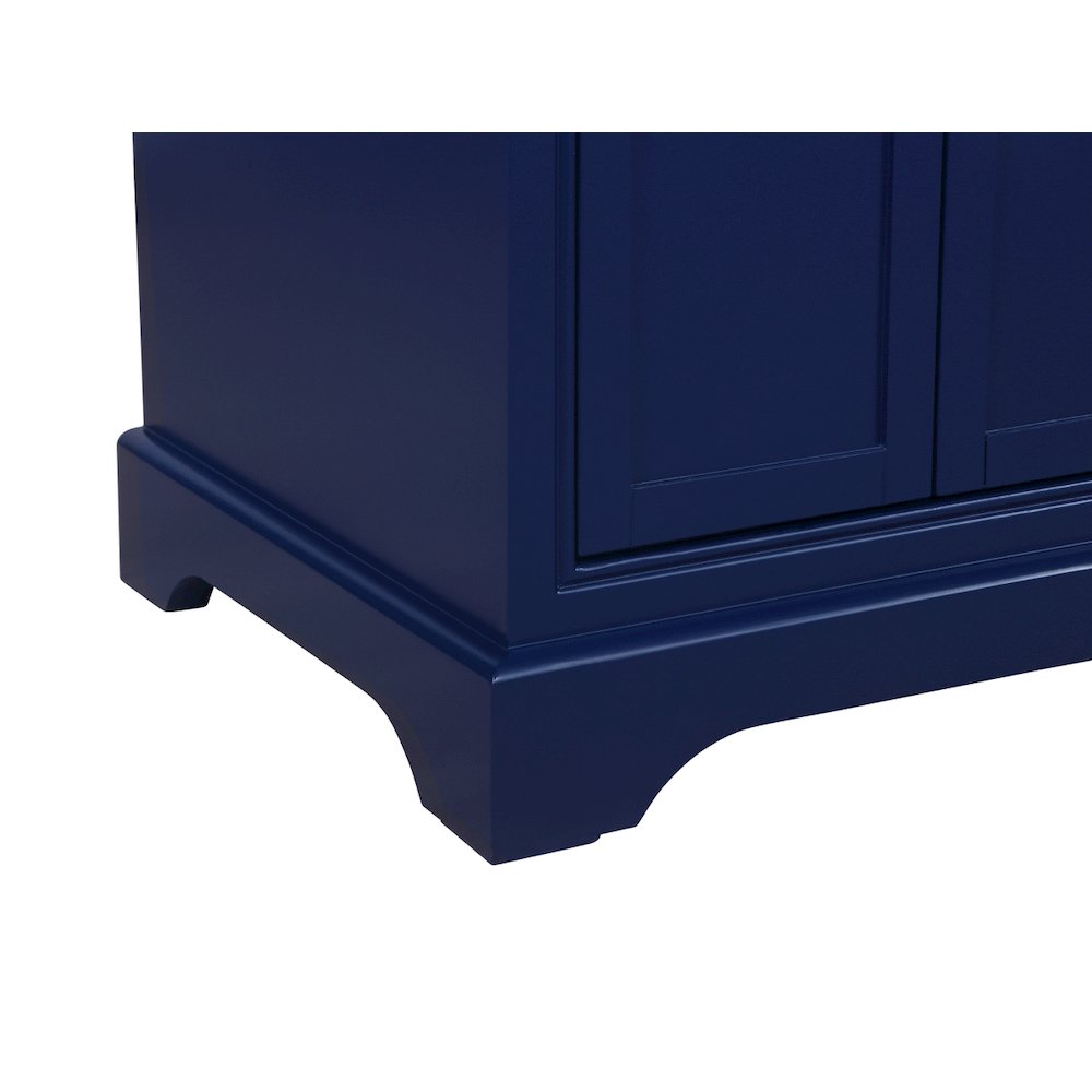 32 inch Single bathroom vanity in Blue