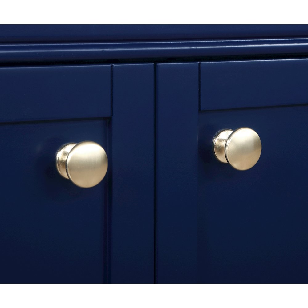 32 inch Single bathroom vanity in Blue