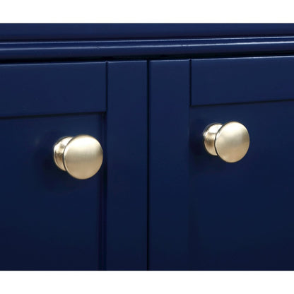 32 inch Single bathroom vanity in Blue