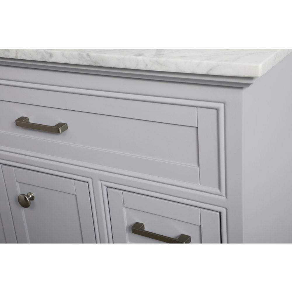 32 inch Single bathroom vanity in grey