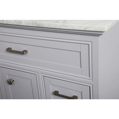 32 inch Single bathroom vanity in grey