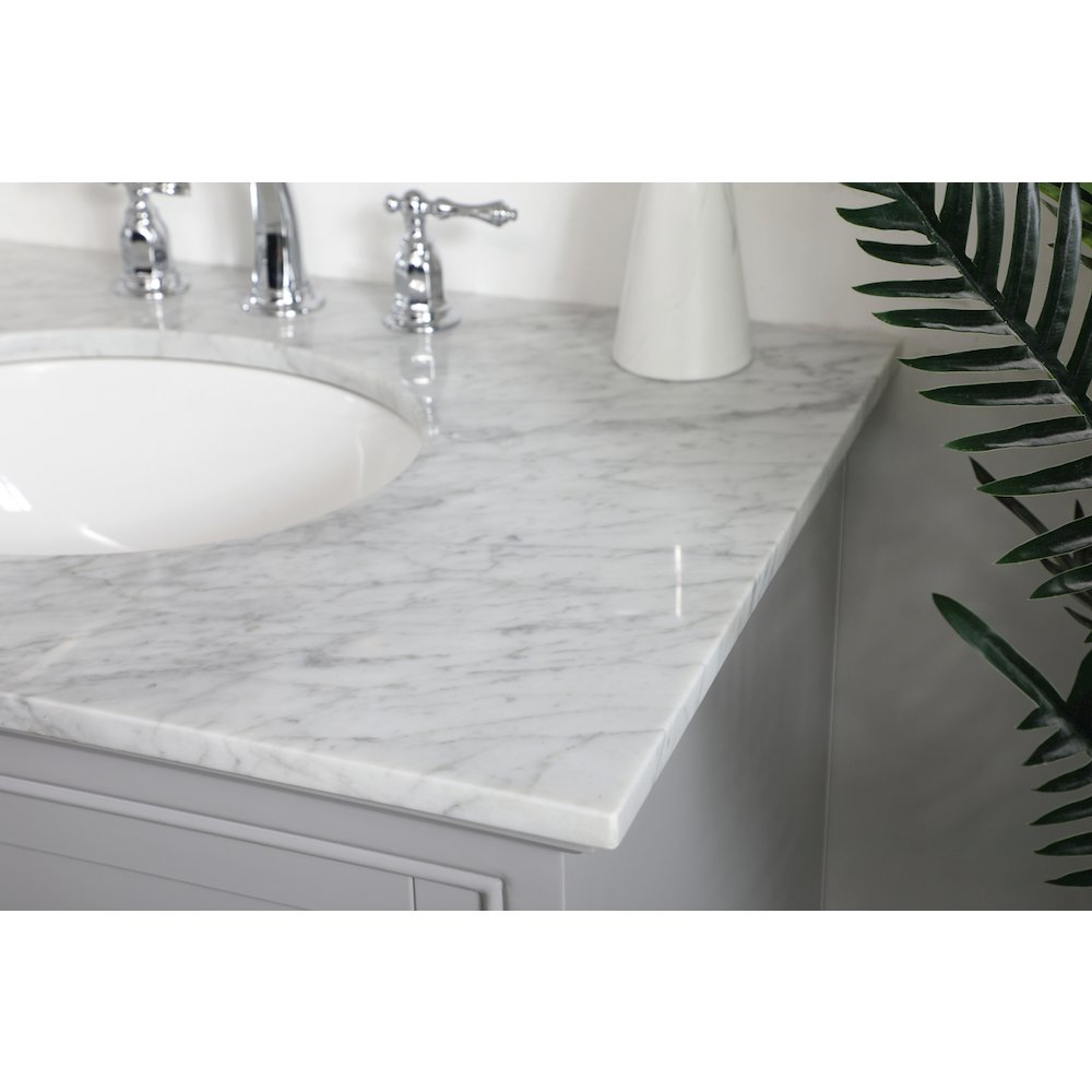 32 inch Single bathroom vanity in grey