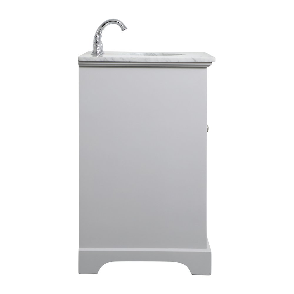 32 inch Single bathroom vanity in grey