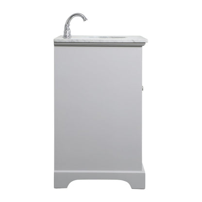 32 inch Single bathroom vanity in grey