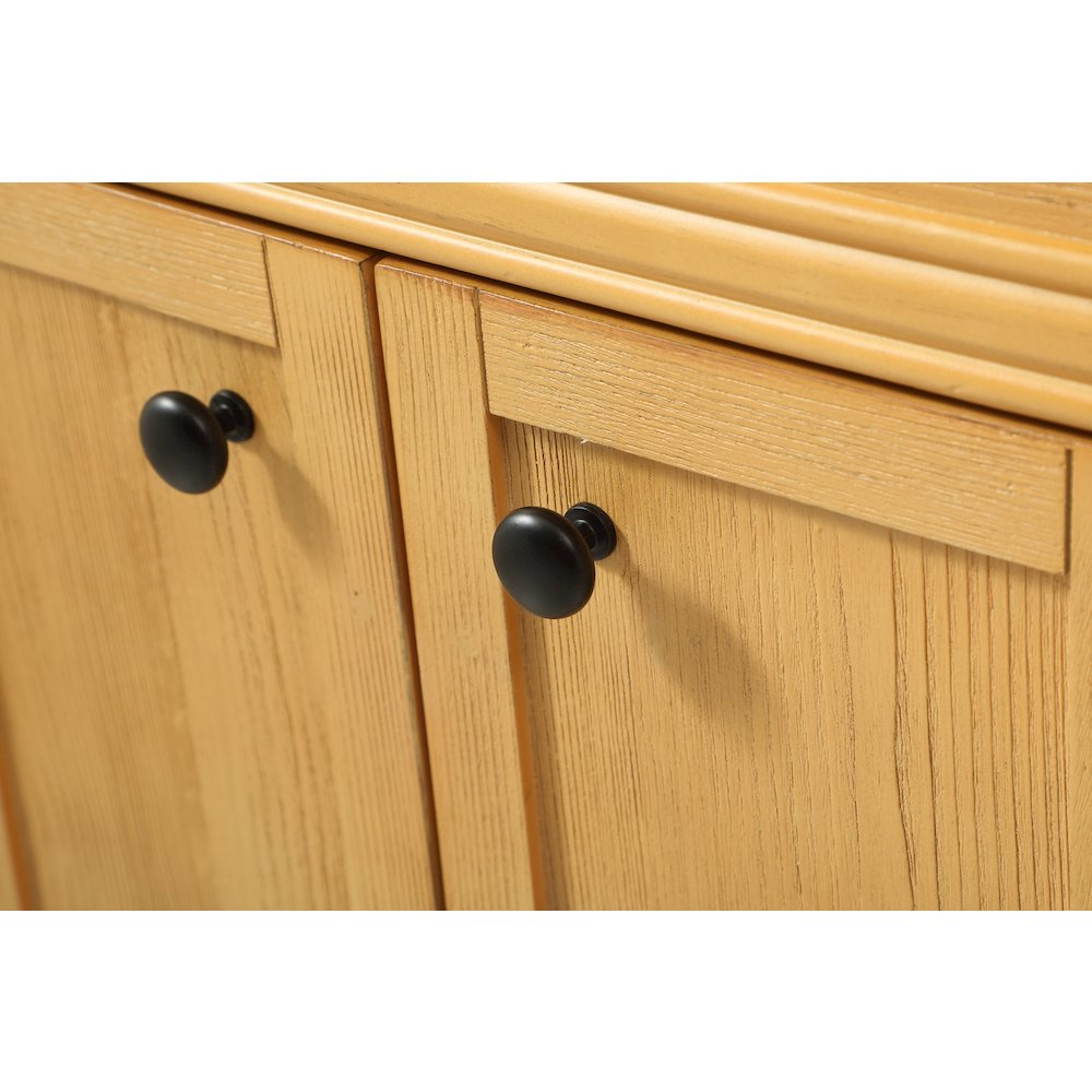 32 inch Single bathroom vanity in natural wood