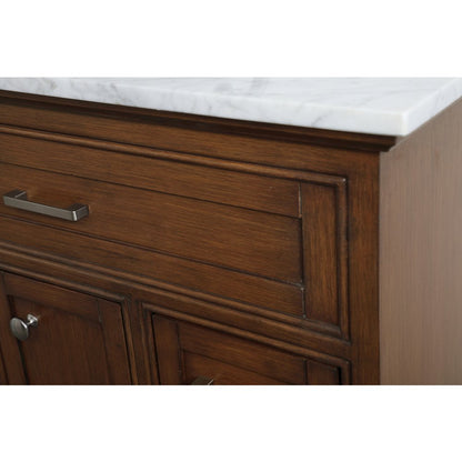 32 inch Single bathroom vanity in Teak