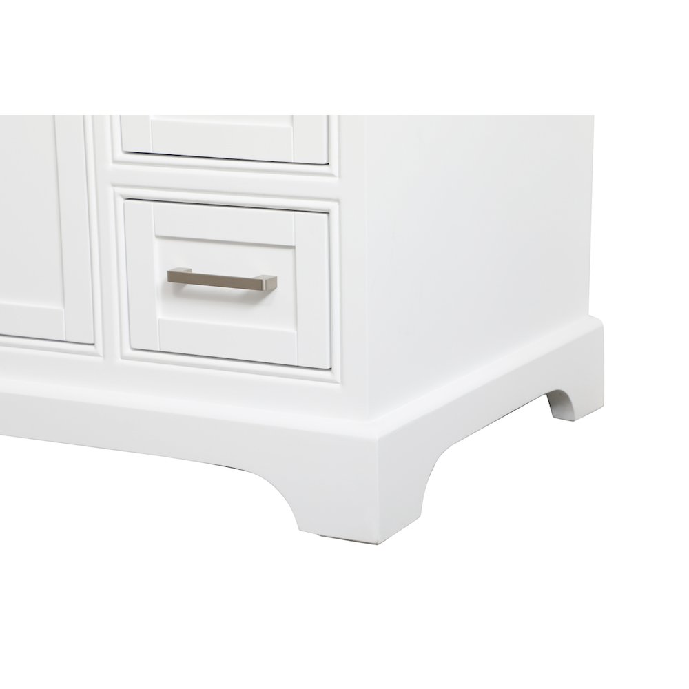32 inch Single bathroom vanity in white
