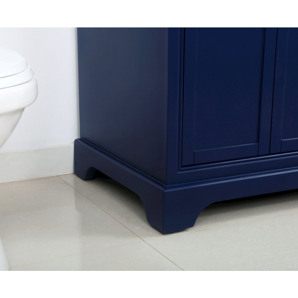 36 inch Single bathroom vanity in Blue