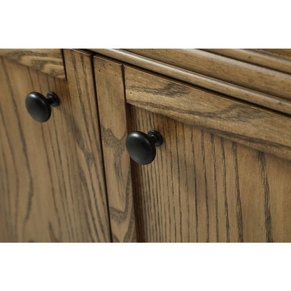 36 inch Single bathroom vanity in driftwood