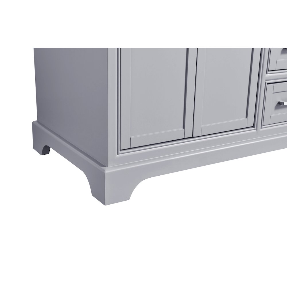 36 In. Single Bathroom Vanity Set In Light Grey