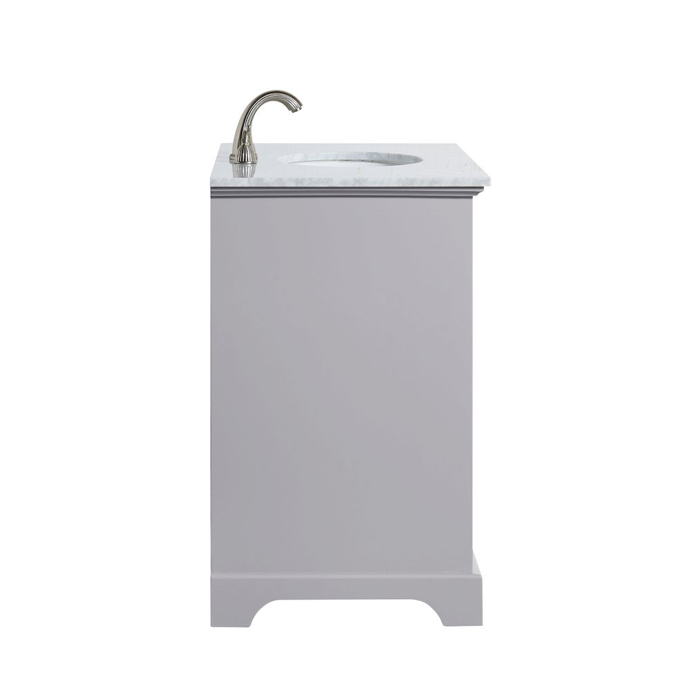 36 In. Single Bathroom Vanity Set In Light Grey