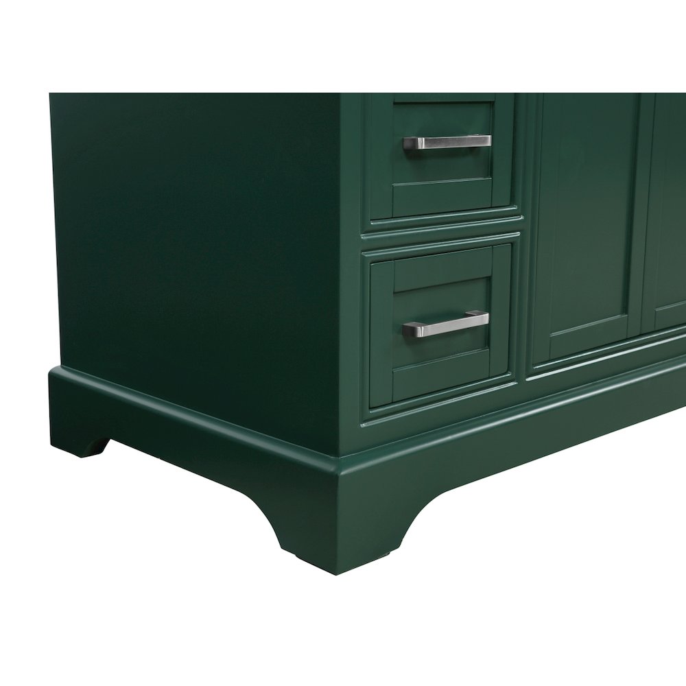 42 inch Single bathroom vanity in green
