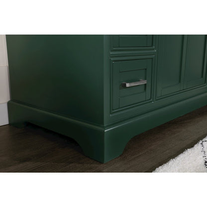 42 inch Single bathroom vanity in green