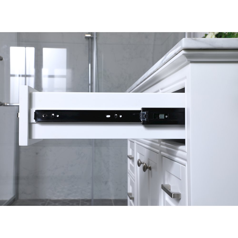 42 in. Single Bathroom Vanity set in white