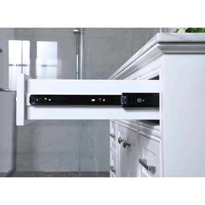 42 in. Single Bathroom Vanity set in white
