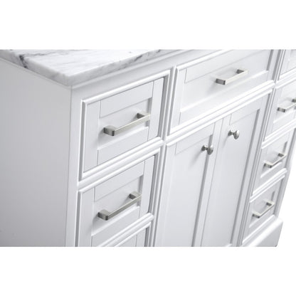 42 in. Single Bathroom Vanity set in white