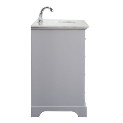 48 In. Single Bathroom Vanity Set In Light Grey