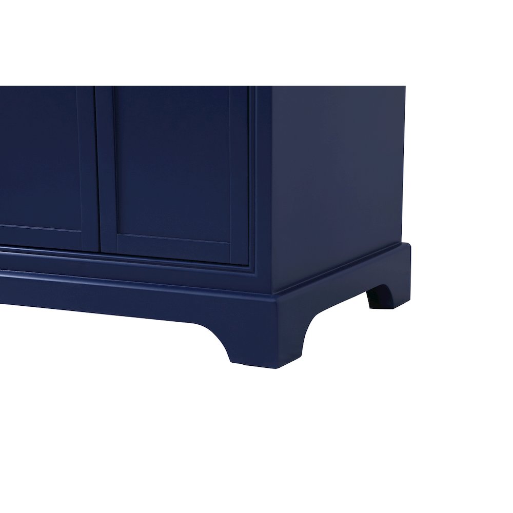 60 inch Single bathroom vanity in Blue