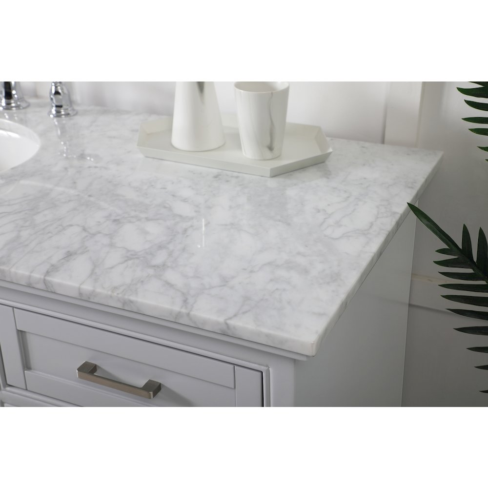 60 inch Single bathroom vanity in grey