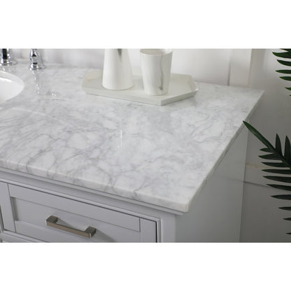 60 inch Single bathroom vanity in grey