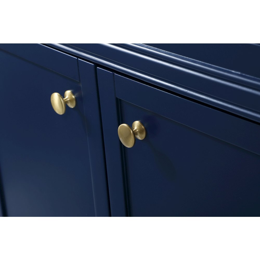72 inch double bathroom vanity in blue