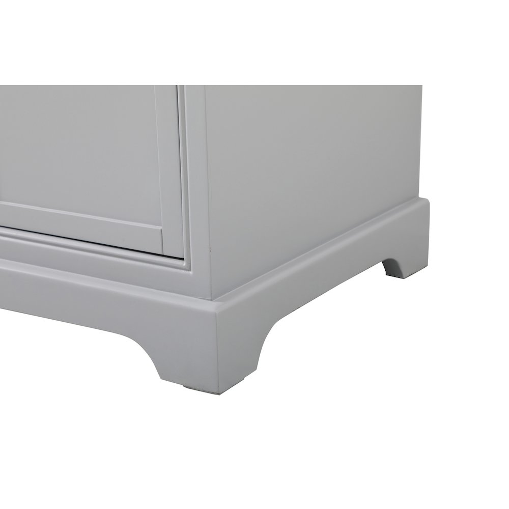 72 inch double bathroom vanity in grey