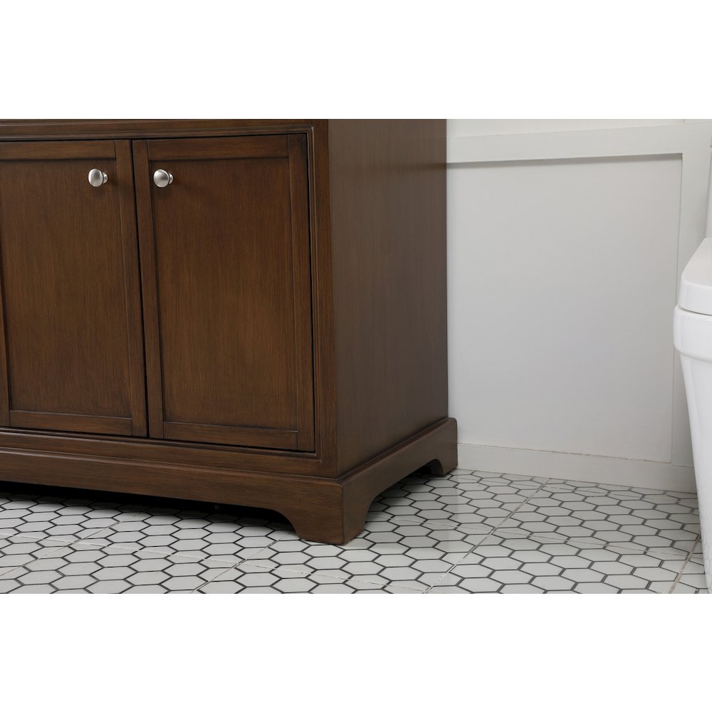 72 inch double bathroom vanity in teak