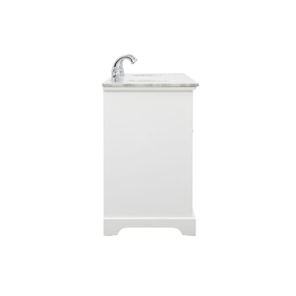 72 inch double bathroom vanity in white