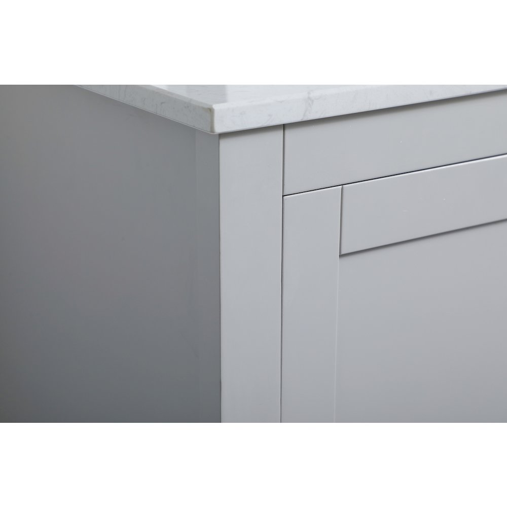 18 inch Single Bathroom Vanity in Grey
