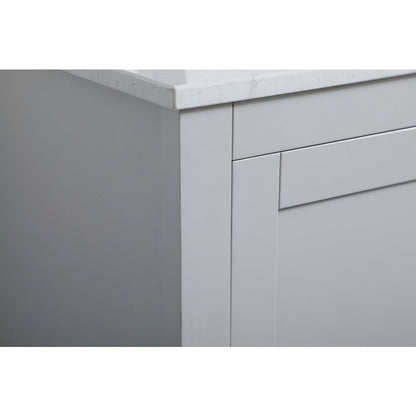 18 inch Single Bathroom Vanity in Grey