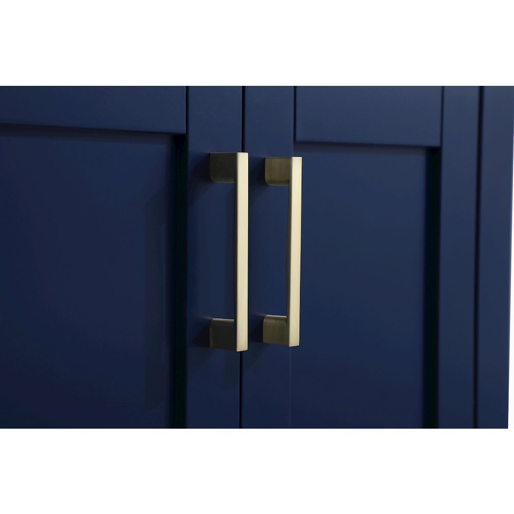 24 inch Single Bathroom Vanity in Blue