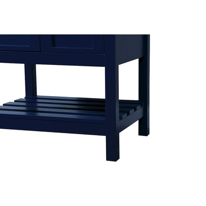 24 inch Single bathroom vanity in blue
