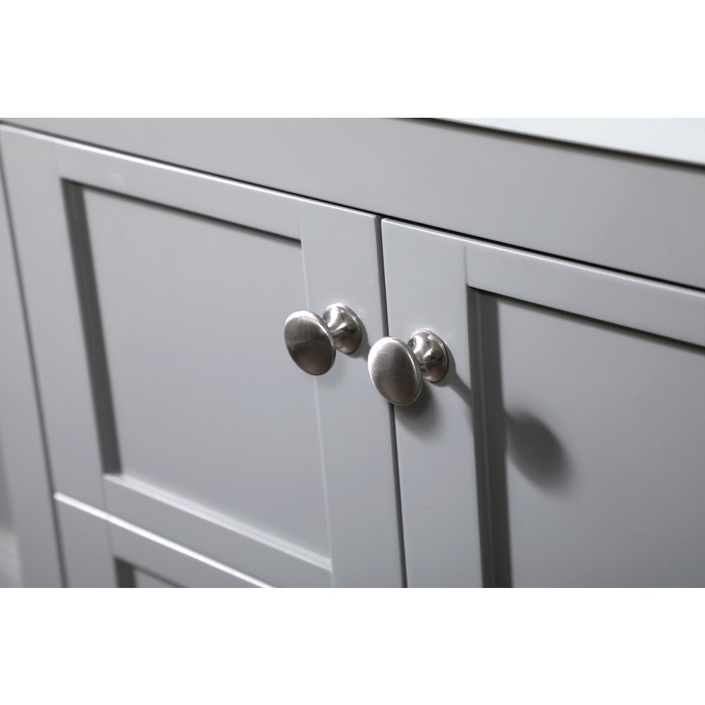 24 inch Single bathroom vanity in grey