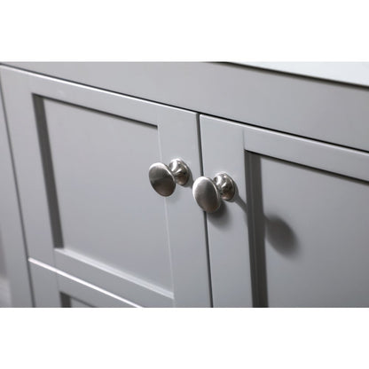 24 inch Single bathroom vanity in grey