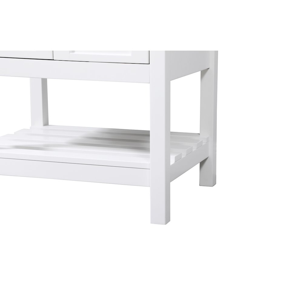 24 inch Single bathroom vanity in white