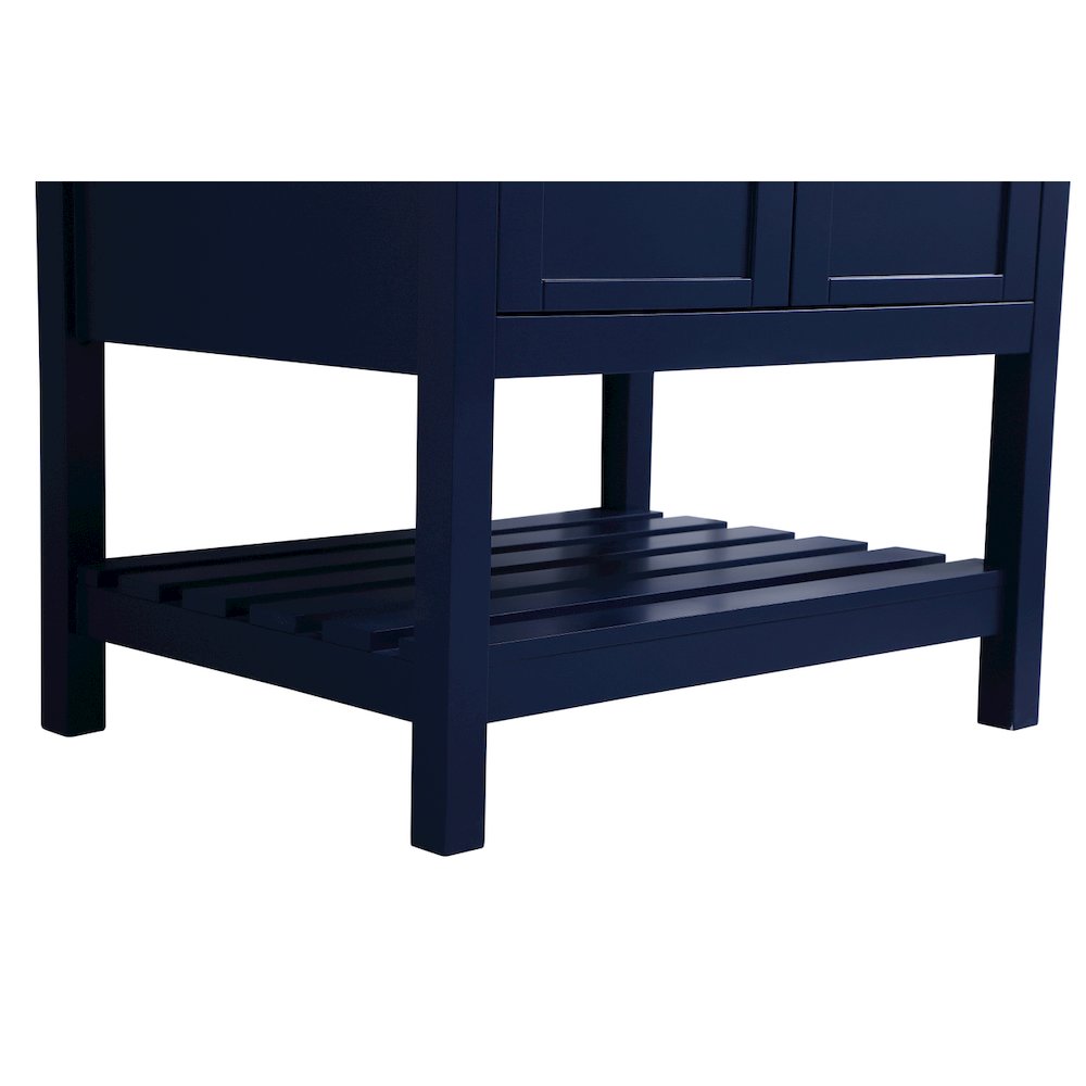 30 inch Single Bathroom Vanity in Blue