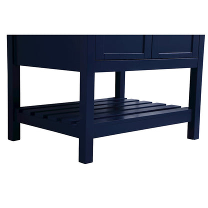 30 inch Single Bathroom Vanity in Blue