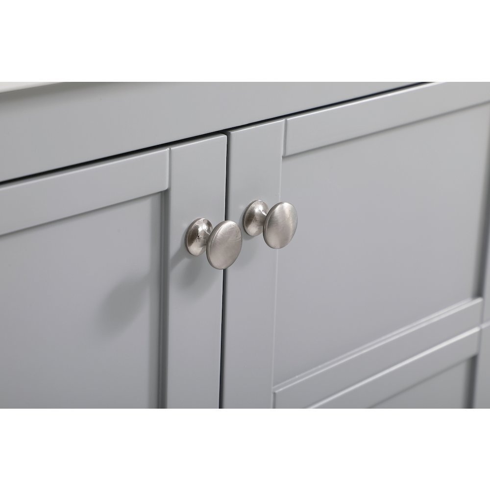 30 inch Single Bathroom Vanity in Gray