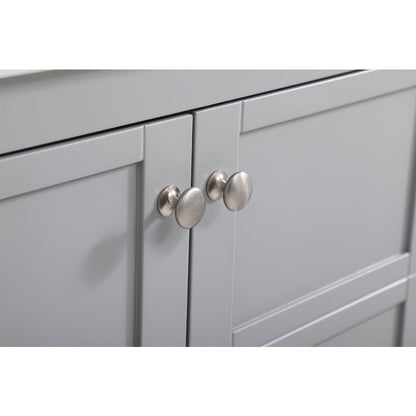 30 inch Single Bathroom Vanity in Gray