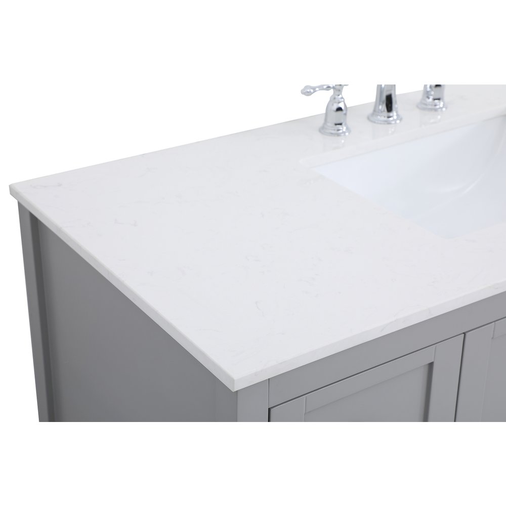 48 inch Single Bathroom Vanity in Gray