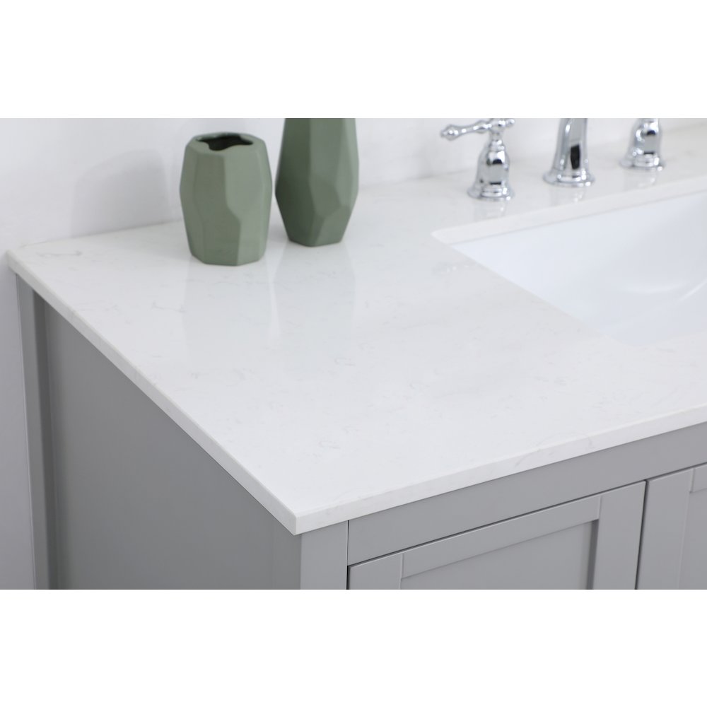 48 inch Single Bathroom Vanity in Gray