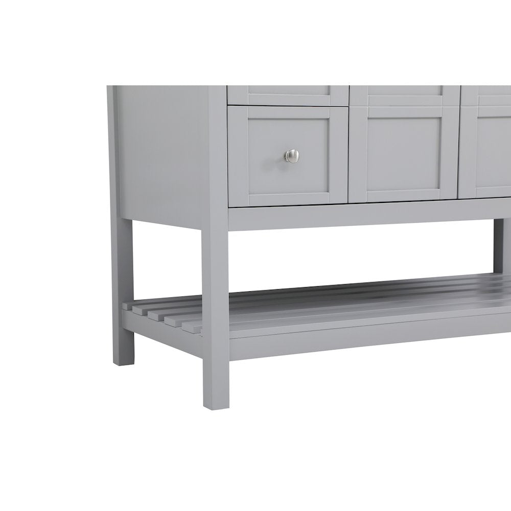 48 inch Single Bathroom Vanity in Gray