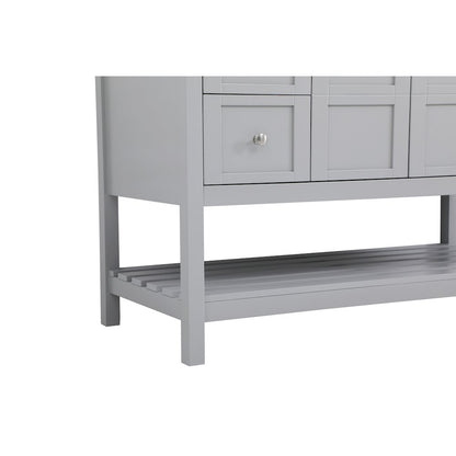 48 inch Single Bathroom Vanity in Gray