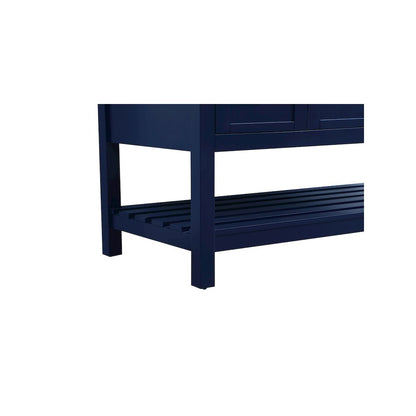 54 inch Single Bathroom Vanity in Blue