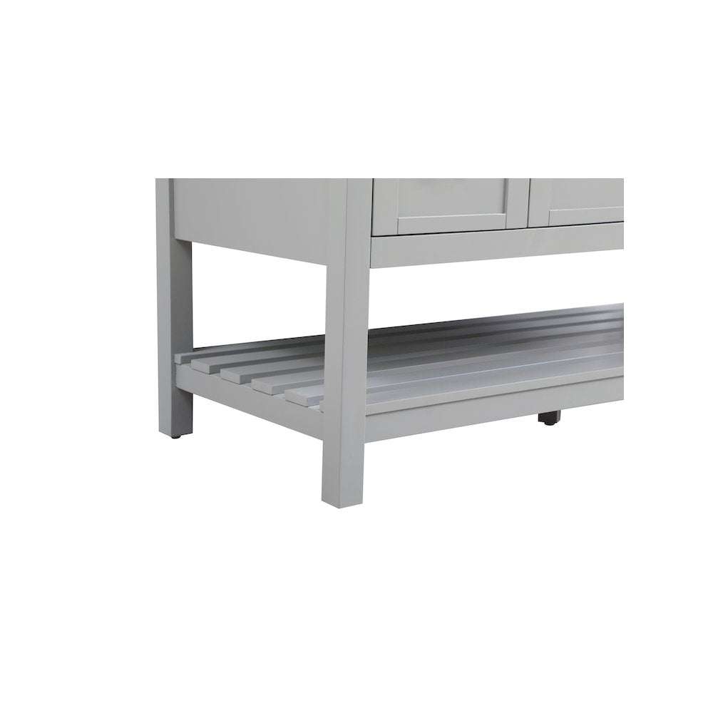 54 inch Single Bathroom Vanity in Grey