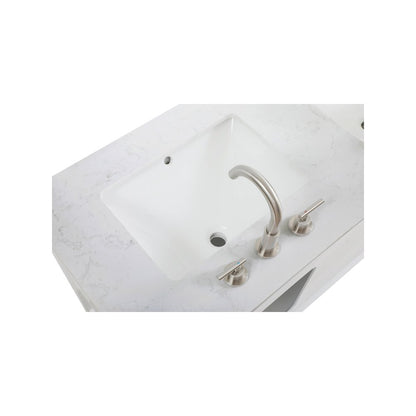 54 inch Single Bathroom Vanity in White